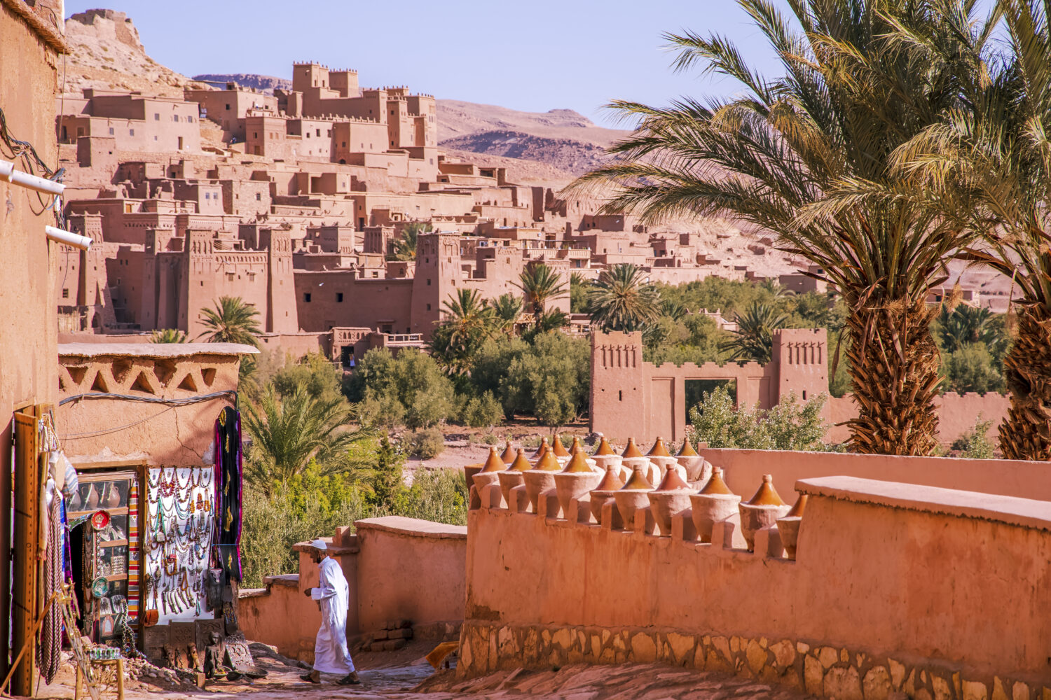 Ait Ben Haddou Kasbah, a historic site on your 6 days tour from Tangier.