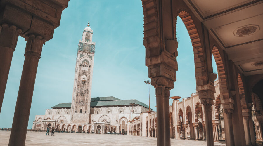 hassan 2 Mosque during 15 Days Morocco Tour From Casablanca in Merzouga Desert